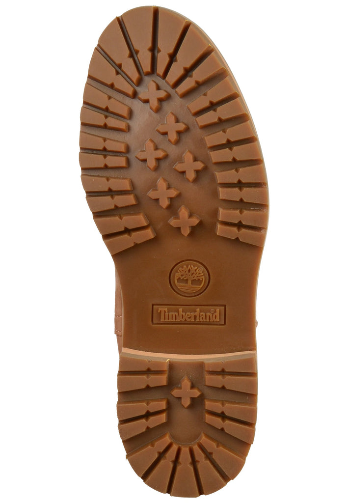 Timberland Stiefelette Leder/Textil Hellbraun - surf4shoes