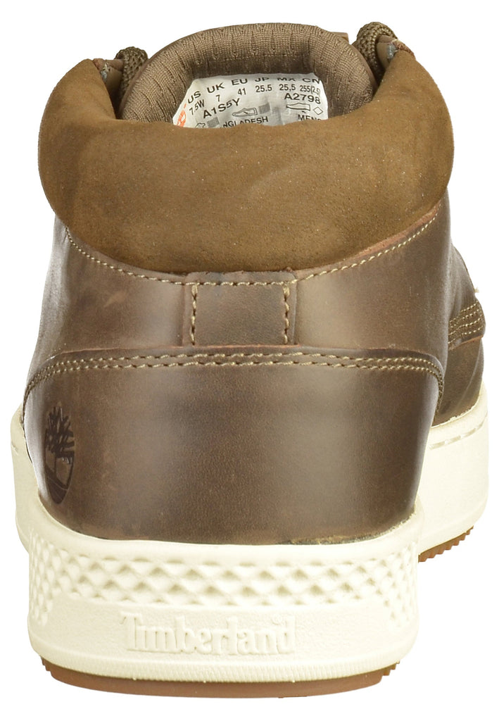 Timberland Sneaker Leder/Textil Oliv - surf4shoes