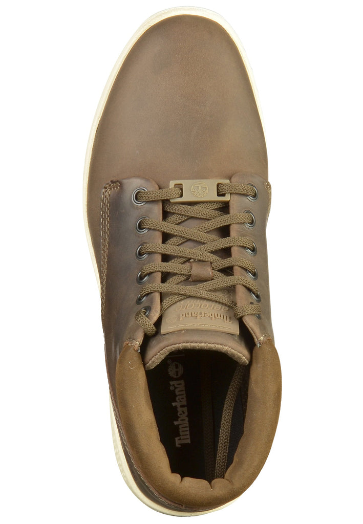 Timberland Sneaker Leder/Textil Oliv - surf4shoes