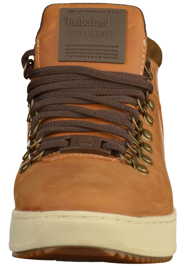 Timberland Sneaker Leder/Textil Braun - surf4shoes