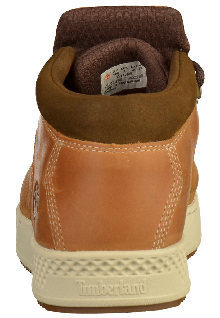Timberland Sneaker Leder/Textil Braun - surf4shoes