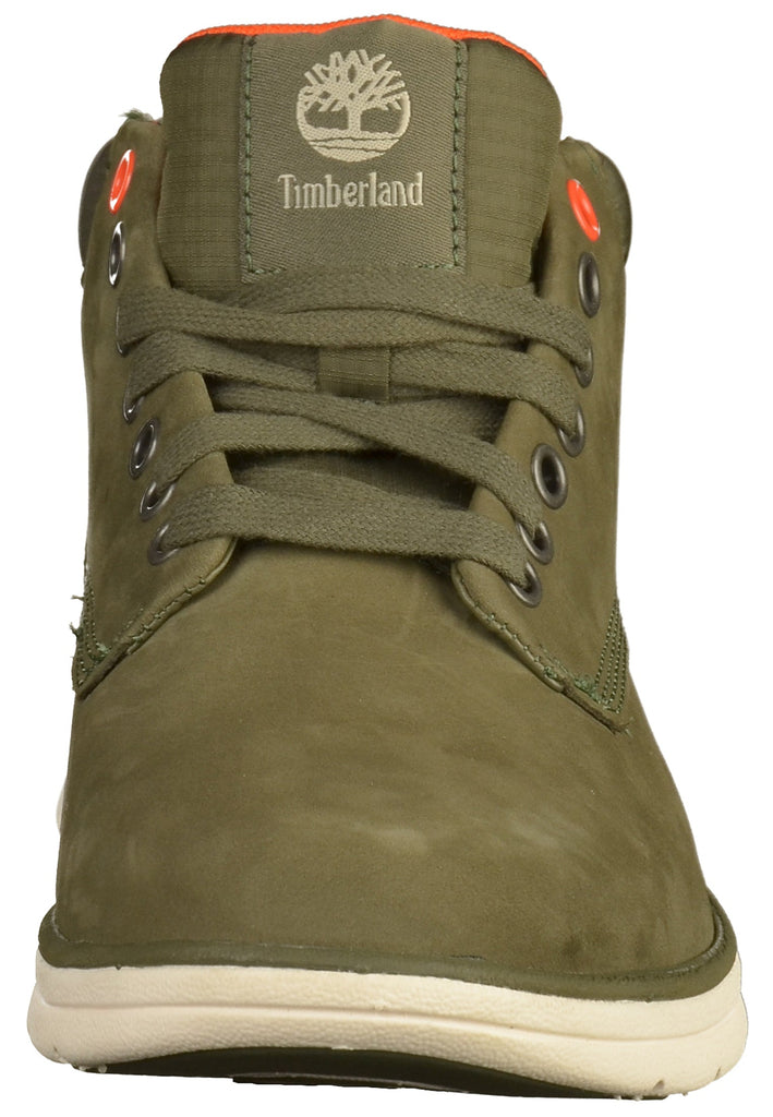 Timberland Halbschuhe Leder Oliv - surf4shoes