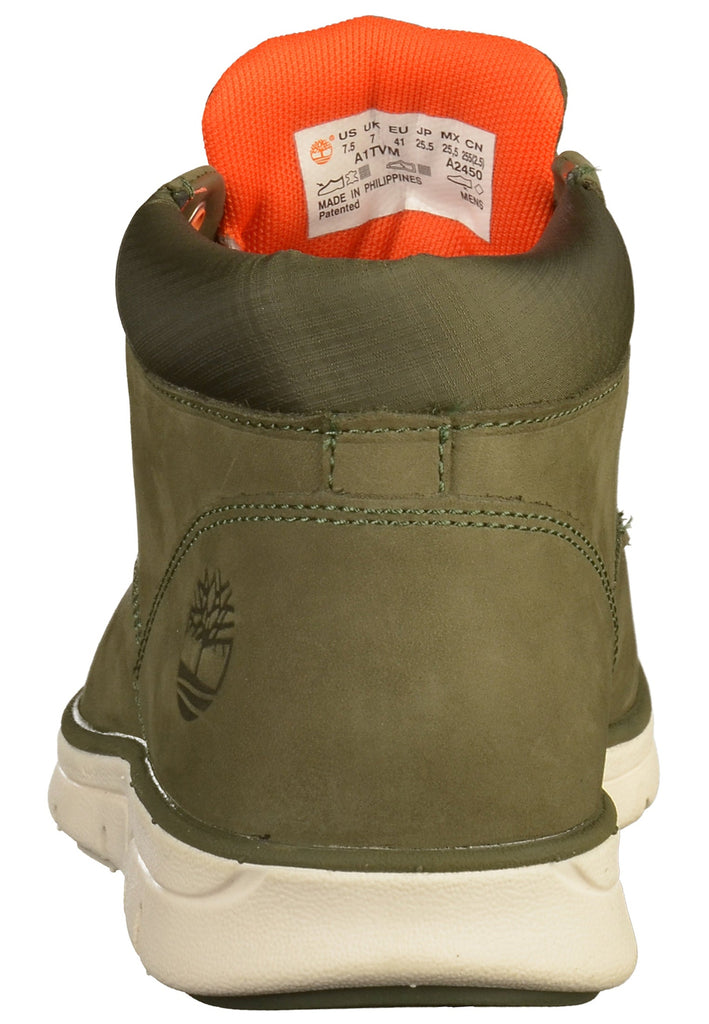 Timberland Halbschuhe Leder Oliv - surf4shoes