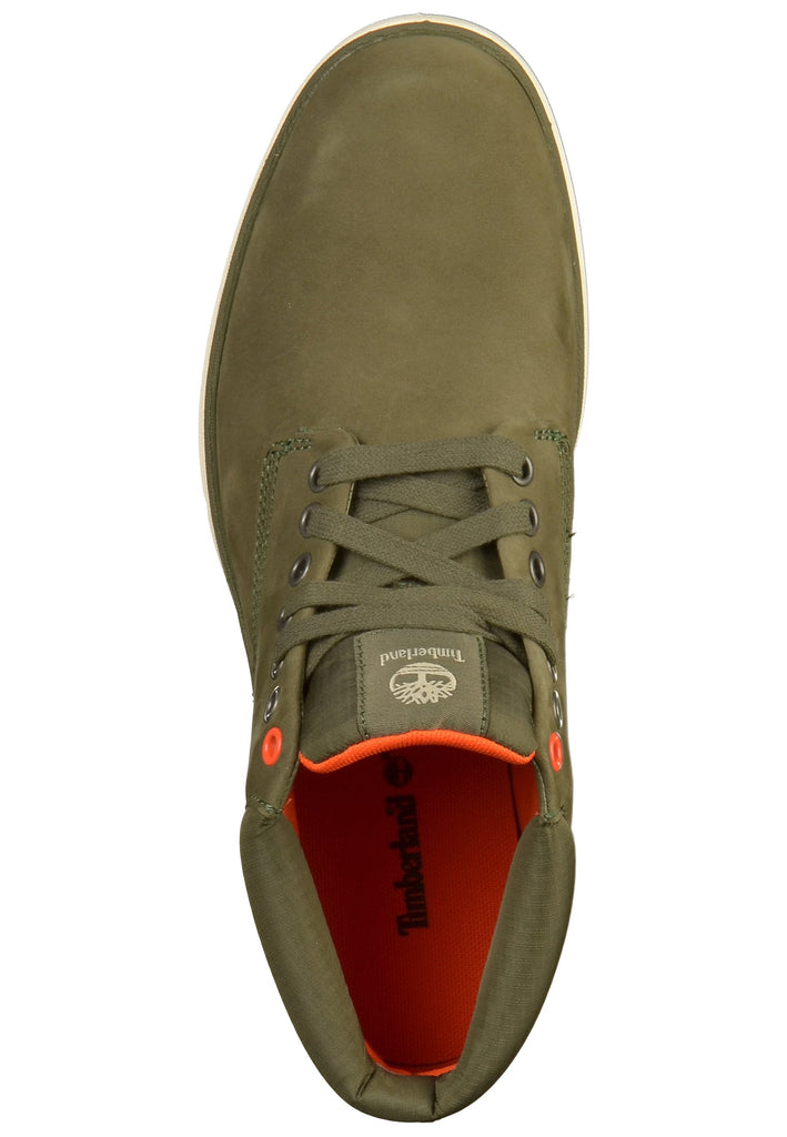 Timberland Halbschuhe Leder Oliv - surf4shoes
