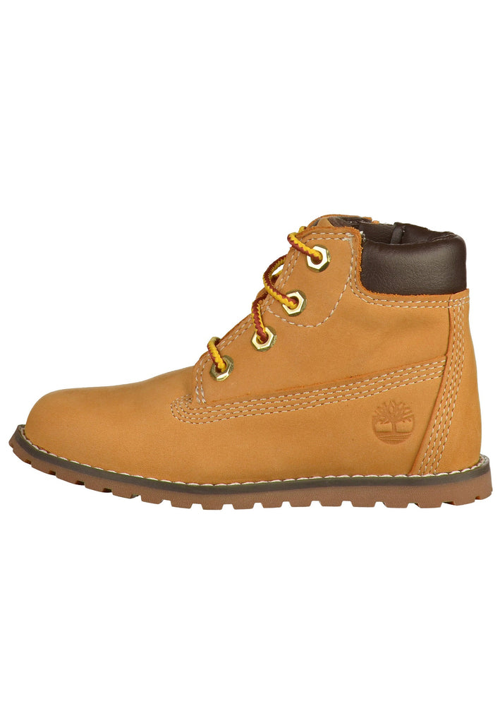 Timberland Stiefelette Leder/Textil Beige - surf4shoes