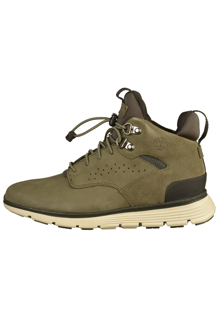 Timberland Sneaker Leder/Textil Oliv - surf4shoes