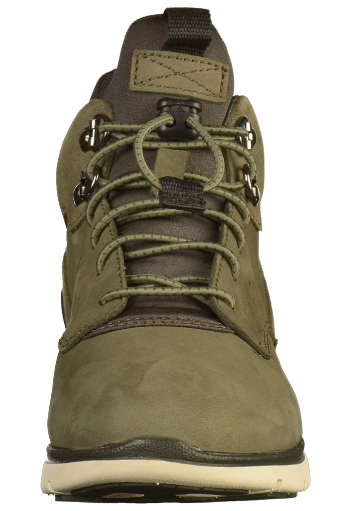 Timberland Sneaker Leder/Textil Oliv - surf4shoes