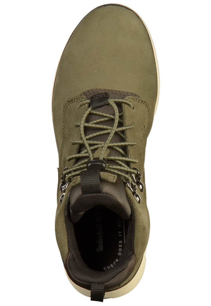 Timberland Sneaker Leder/Textil Oliv - surf4shoes