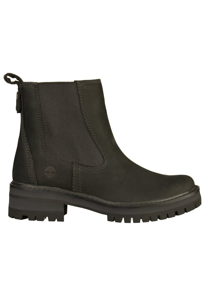 Timberland Stiefelette Leder/Textil Schwarz - surf4shoes