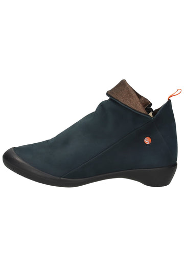 softinos Stiefelette Leder Navy - surf4shoes