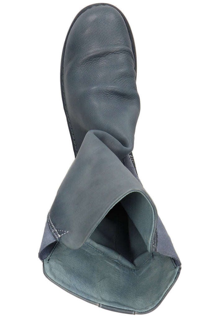 softinos Stiefel Leder Navy - surf4shoes