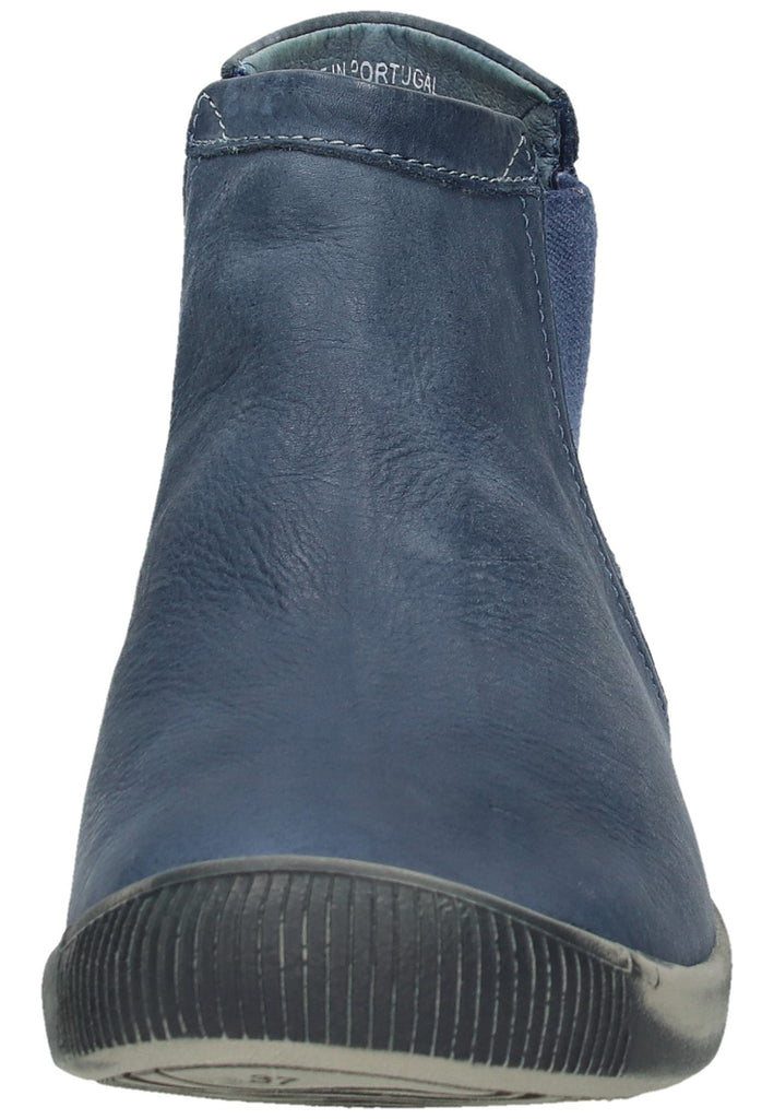 softinos Stiefelette Leder Navy - surf4shoes