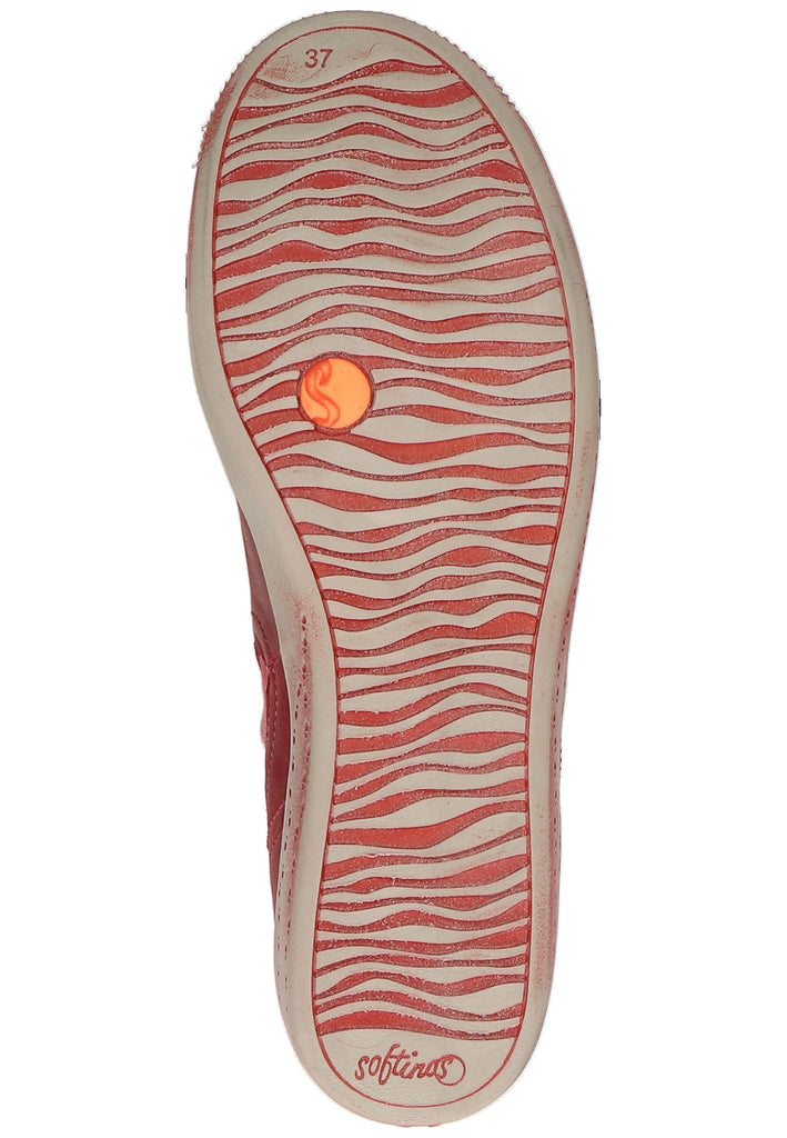 softinos Stiefelette Leder Rot - surf4shoes