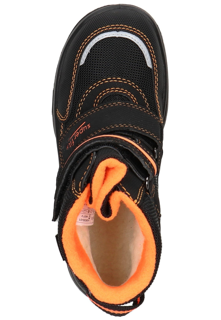 Superfit Stiefelette Lederimitat/Textil Schwarz - surf4shoes