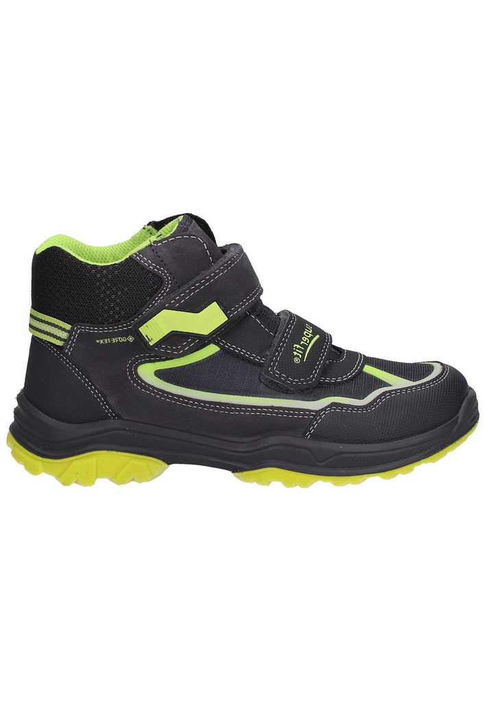 Superfit Stiefelette Leder/Textil Dunkelgrau - surf4shoes