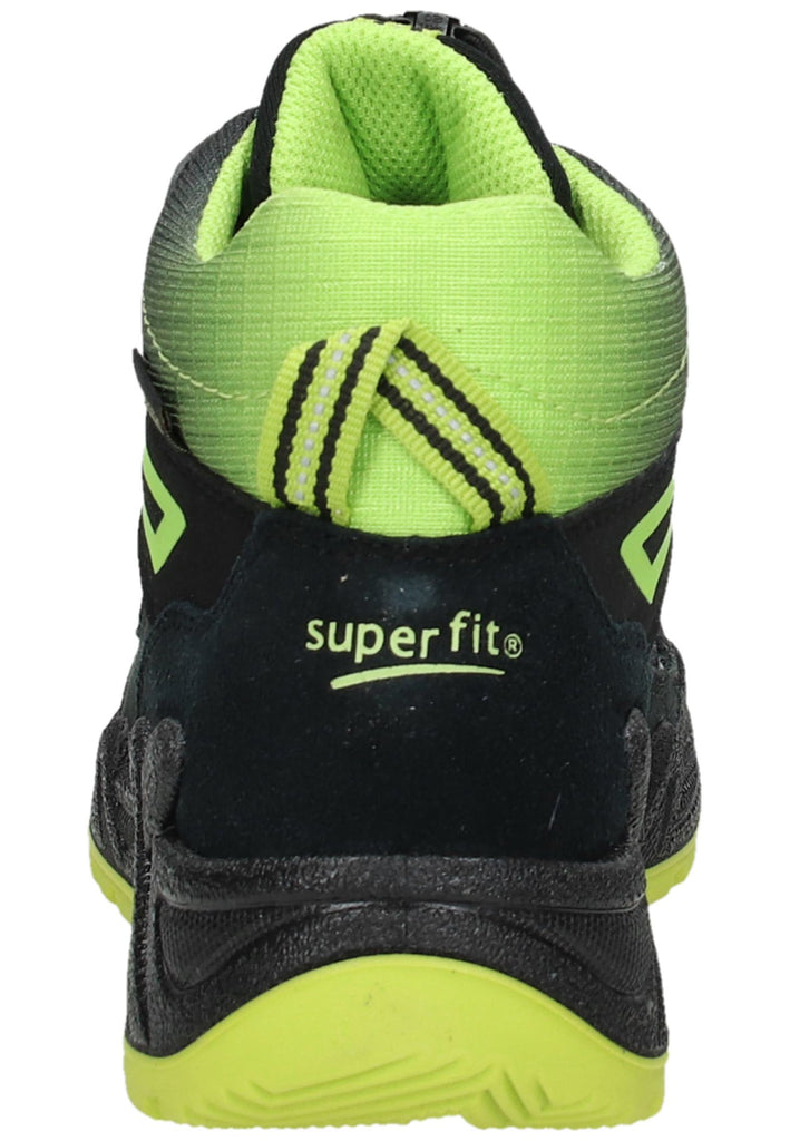 Superfit Wanderschuhe Veloursleder/Textil Schwarz - surf4shoes