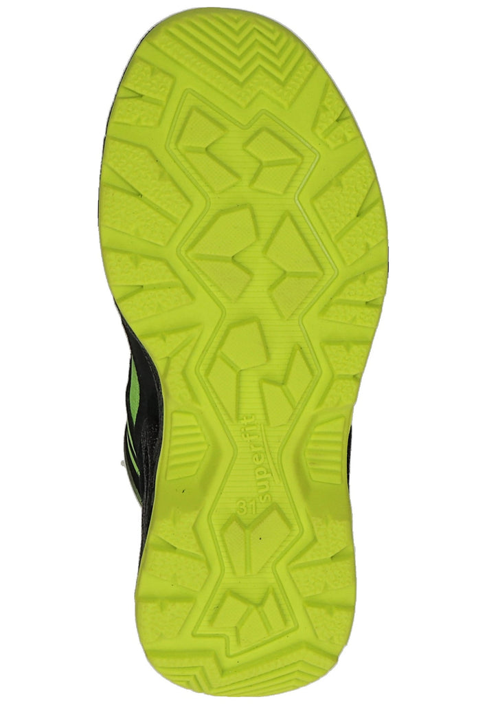 Superfit Wanderschuhe Veloursleder/Textil Schwarz - surf4shoes