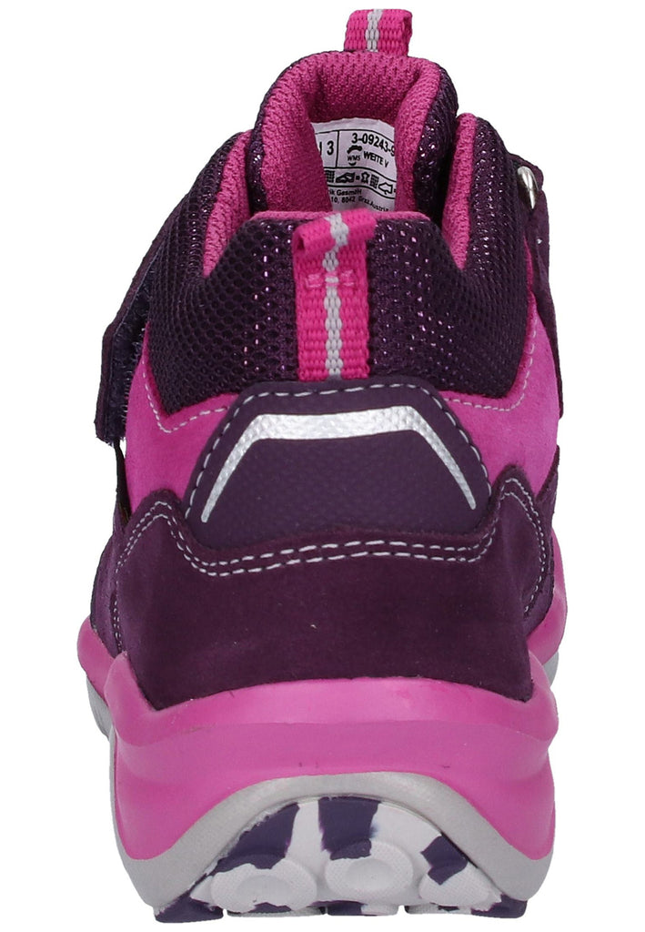 Superfit Stiefelette Leder/Textil Lila - surf4shoes