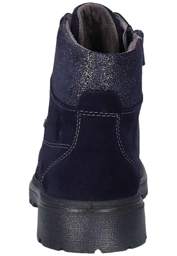 Superfit Stiefelette Veloursleder Blau - surf4shoes