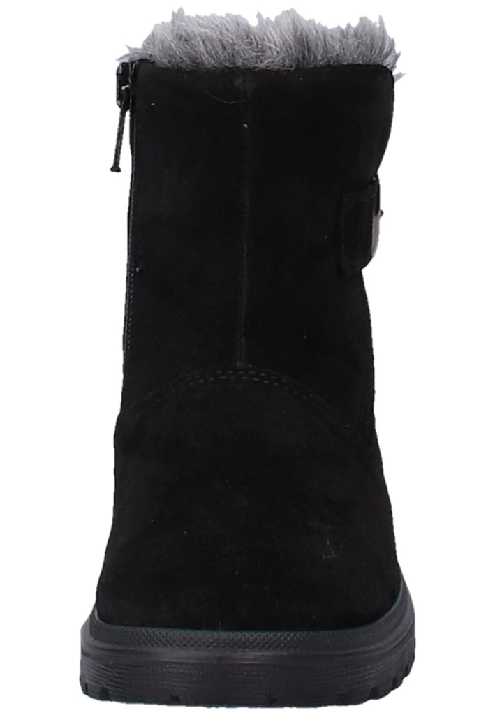 Superfit Stiefelette Veloursleder Schwarz - surf4shoes