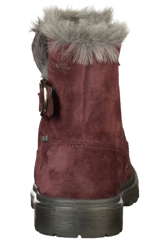 Superfit Stiefelette Veloursleder Rot - surf4shoes