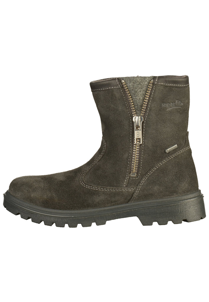 Superfit Stiefelette Veloursleder Grau - surf4shoes