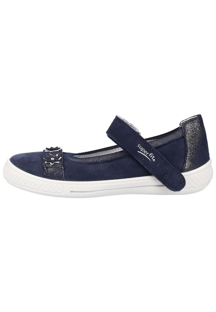 Superfit Ballerinas Leder Dunkelblau - surf4shoes