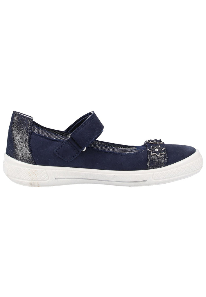 Superfit Ballerinas Leder Dunkelblau - surf4shoes