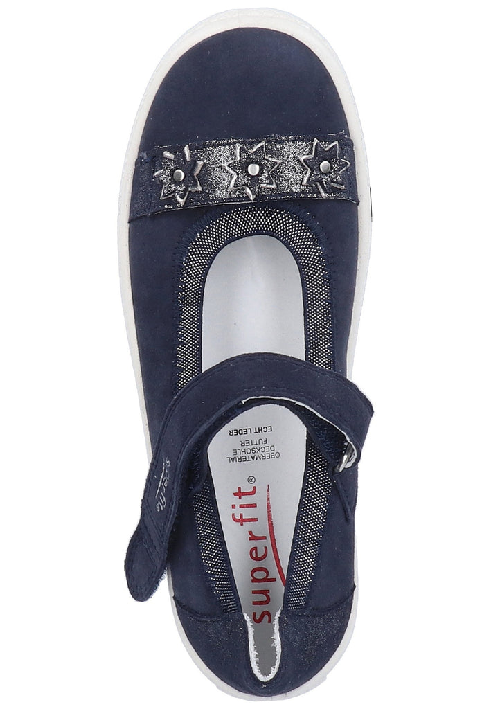 Superfit Ballerinas Leder Dunkelblau - surf4shoes