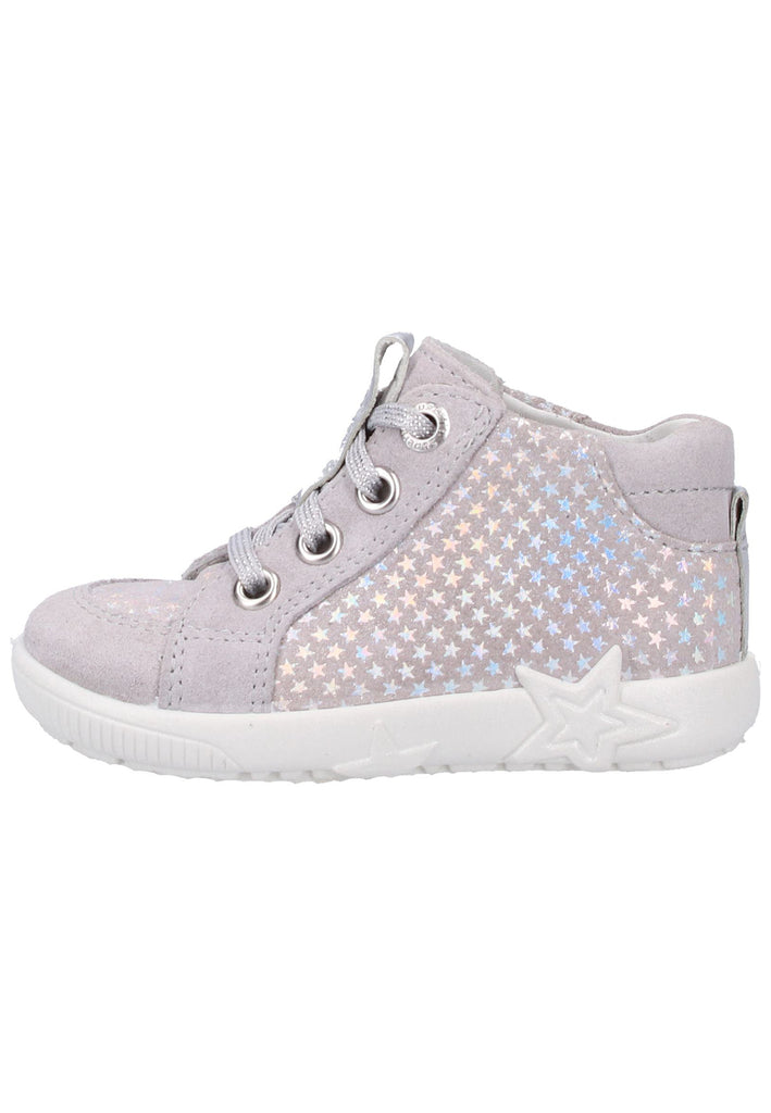 Superfit Halbschuhe Veloursleder/Textil Hellgrau - surf4shoes