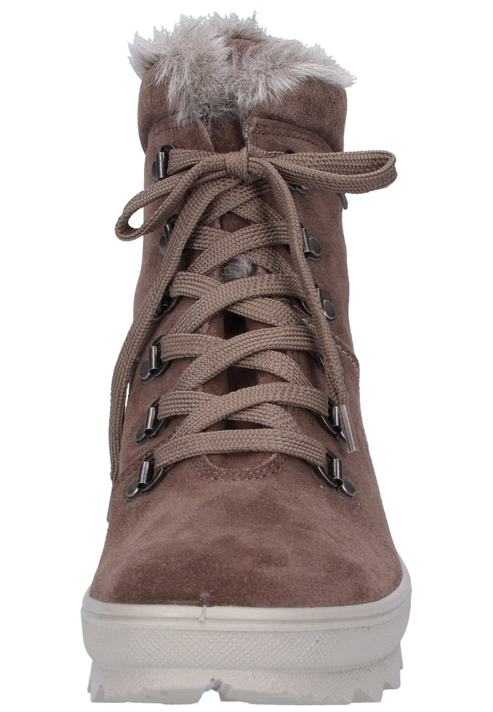 Legero Stiefelette Veloursleder Braun - surf4shoes