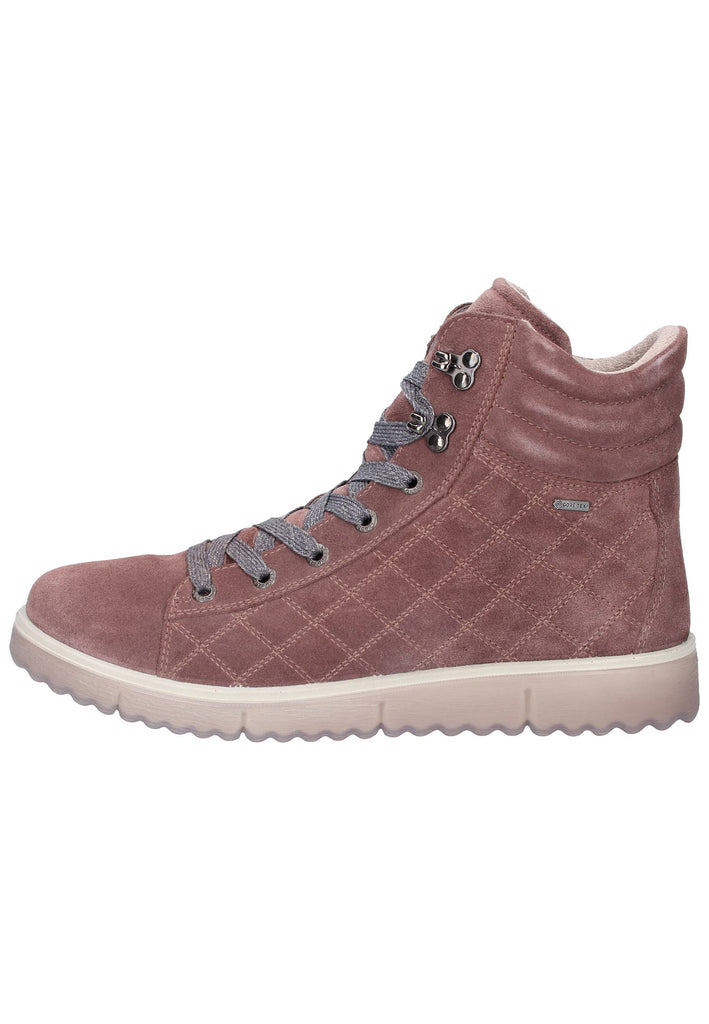 Legero Stiefelette Veloursleder Braun - surf4shoes