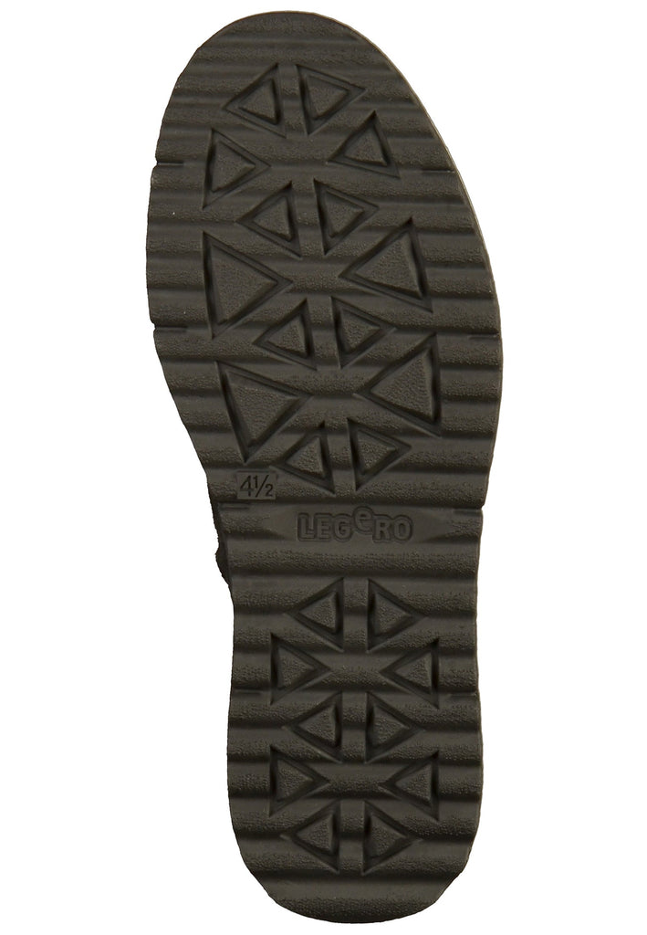 Legero Stiefelette Veloursleder Schwarz - surf4shoes