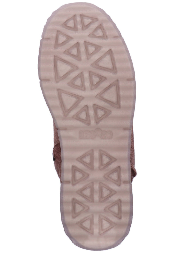 Legero Stiefelette Veloursleder Lila - surf4shoes