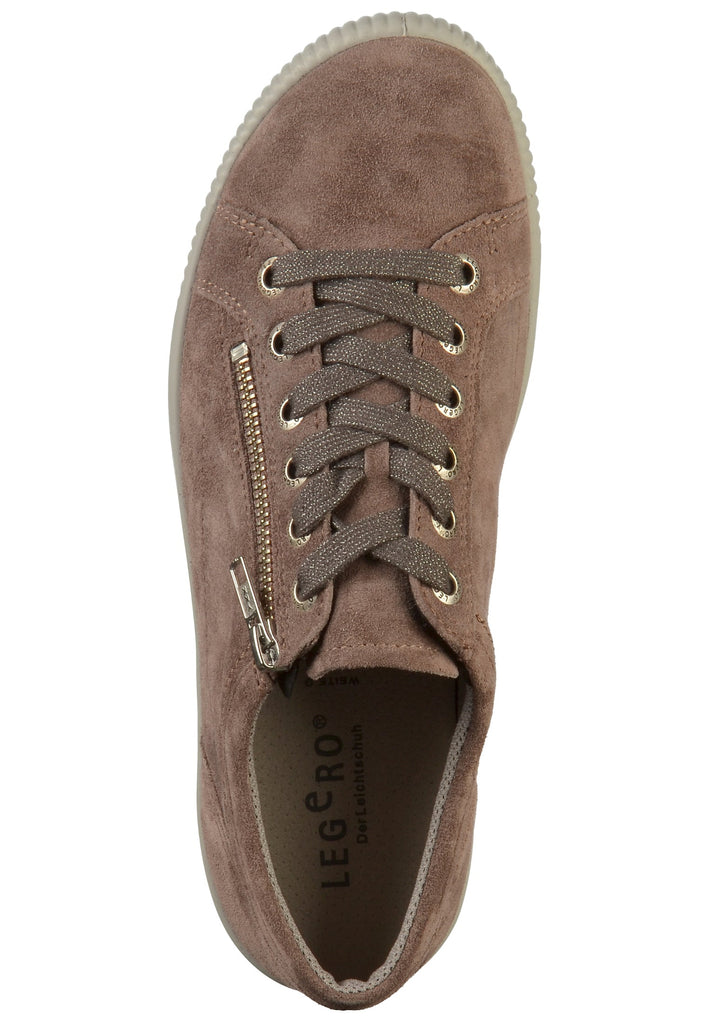 Legero Sneaker Veloursleder Dunkelrosa - surf4shoes