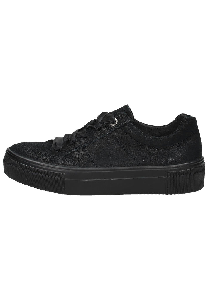 Legero Sneaker Veloursleder Schwarz - surf4shoes