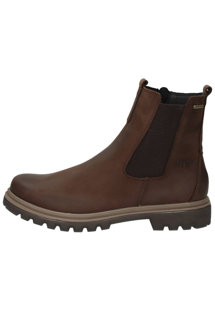 Legero Stiefelette Nubukleder Dunkelbraun - surf4shoes
