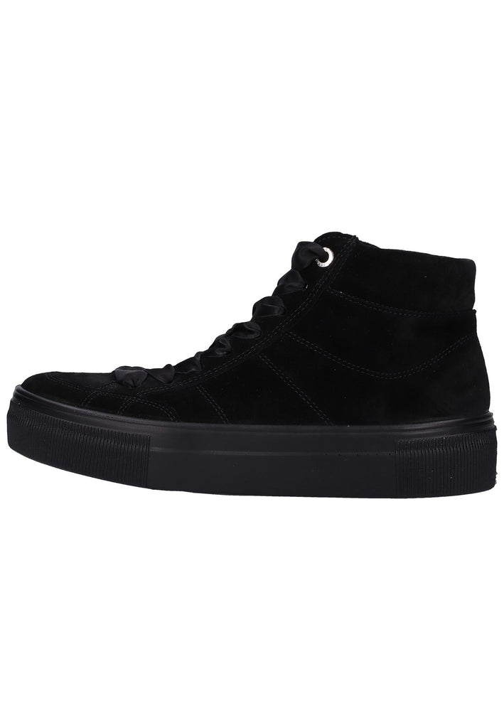 Legero Sneaker Veloursleder Schwarz - surf4shoes