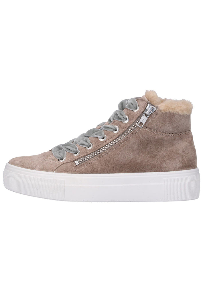Legero Sneaker Veloursleder Taupe - surf4shoes