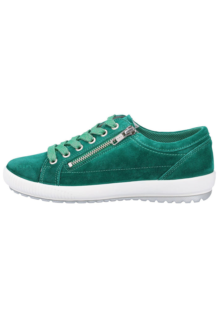 Legero Halbschuhe Veloursleder Grün - surf4shoes