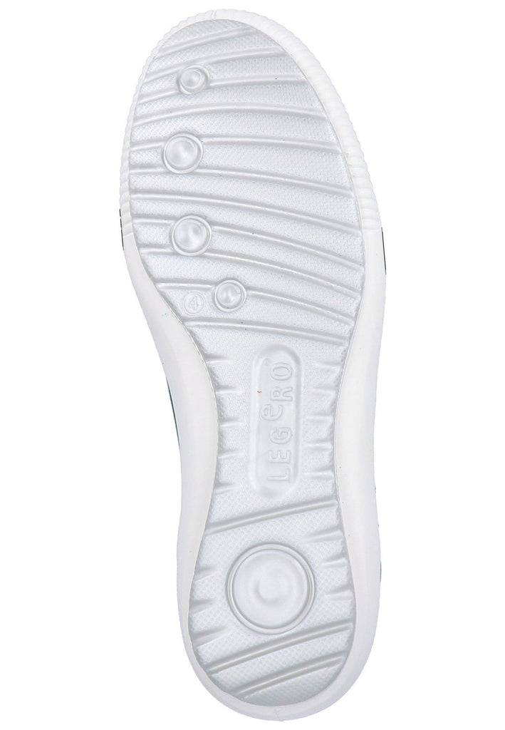 Legero Halbschuhe Veloursleder Grün - surf4shoes