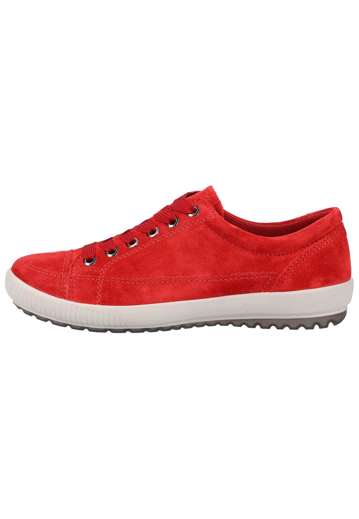 Legero Halbschuhe Veloursleder Rot - surf4shoes
