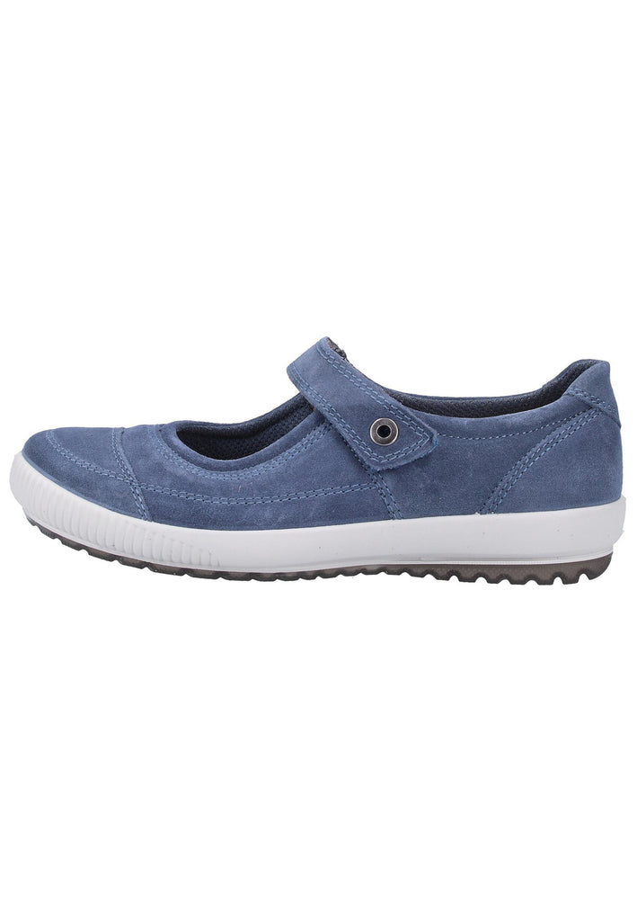 Legero Ballerinas Veloursleder Blau - surf4shoes