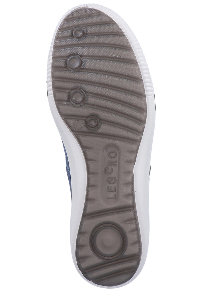 Legero Ballerinas Veloursleder Blau - surf4shoes