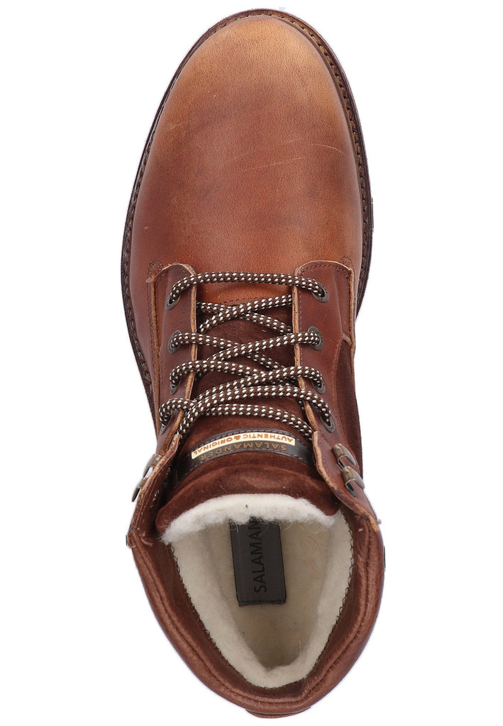 Salamander Stiefelette Leder Braun - surf4shoes