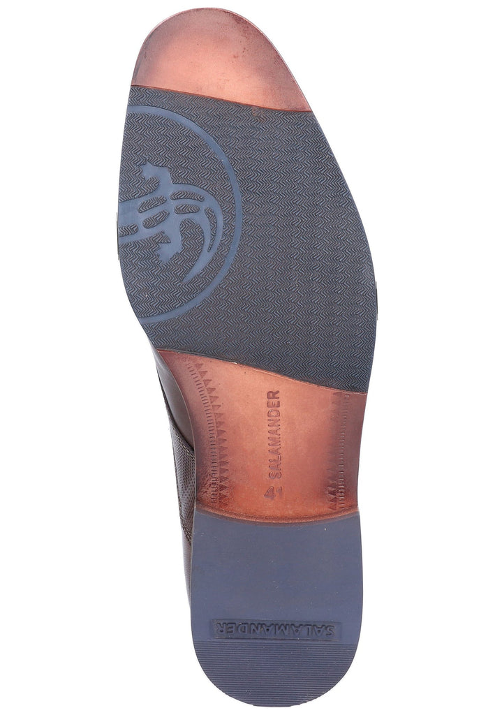 Salamander Businessschuhe Glattleder Dunkelbraun - surf4shoes