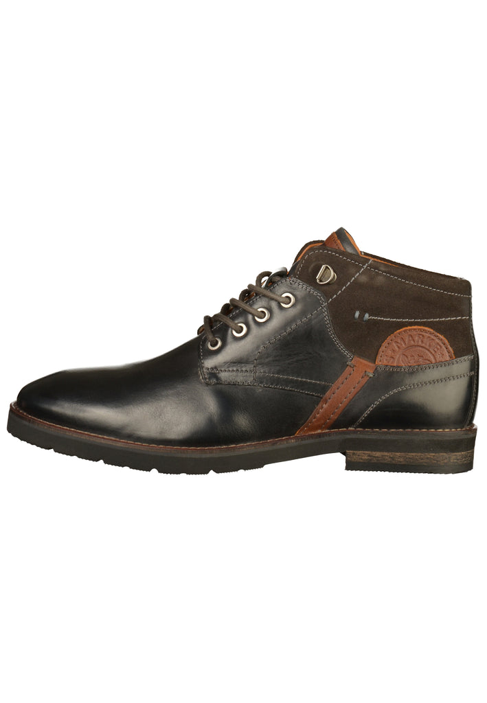 Salamander Stiefelette Glattleder Schwarz - surf4shoes