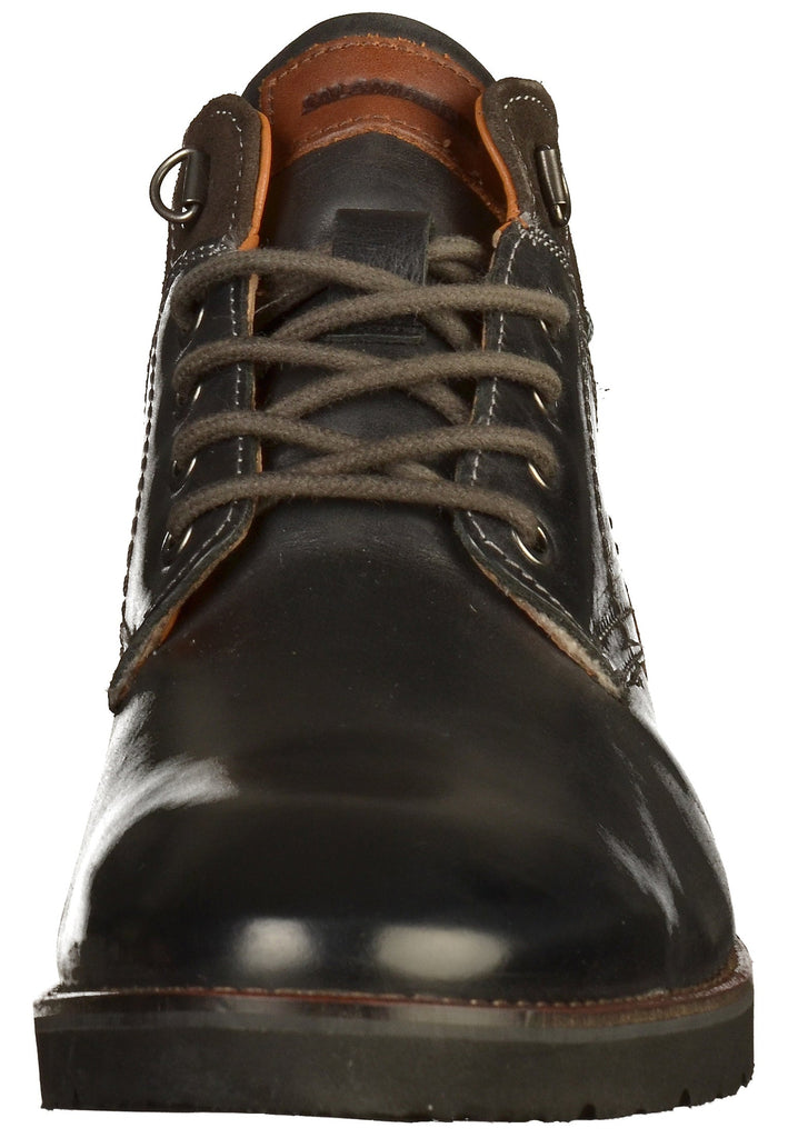 Salamander Stiefelette Glattleder Schwarz - surf4shoes