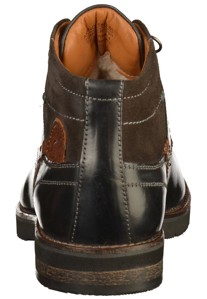 Salamander Stiefelette Glattleder Schwarz - surf4shoes