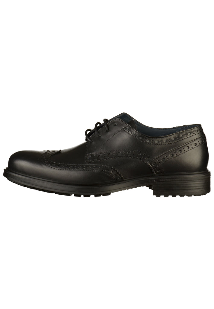 Salamander Businessschuhe Glattleder Schwarz - surf4shoes